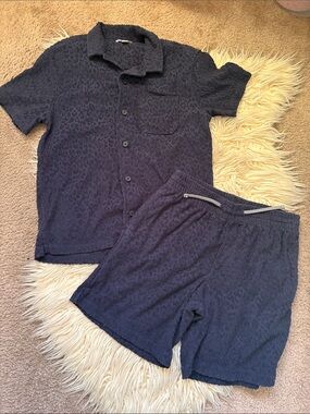 Crewcuts boys terry cloth set
